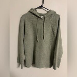Abercrombie & Fitch Mens Size Small Green Hooded Sweater Hoodie